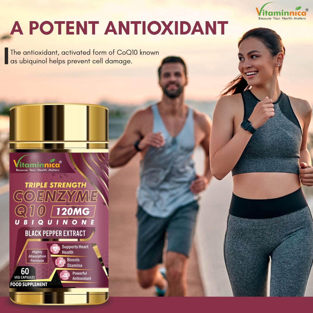 Vitaminnica Coenzyme Q10 120mg- 60 Capsules