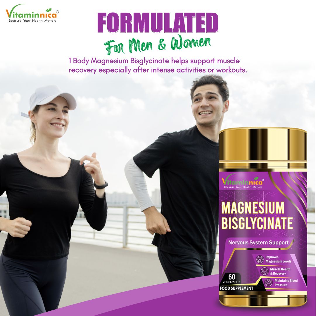 Vitaminnica Magnesium Bisglycinate+ Multi Vita Men+ Keto Fat Burner- Combo Pack | 180 Capsules