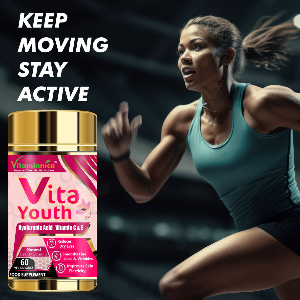 Vitaminnica Vita Youth Natural Beauty Support- 60 Capsules