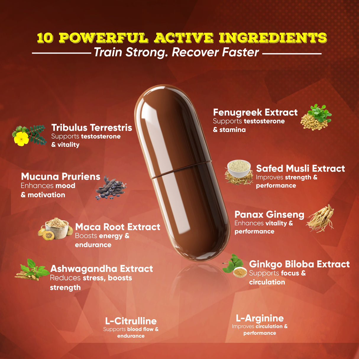 Vitaminnica Testo Booster- 60 Capsules