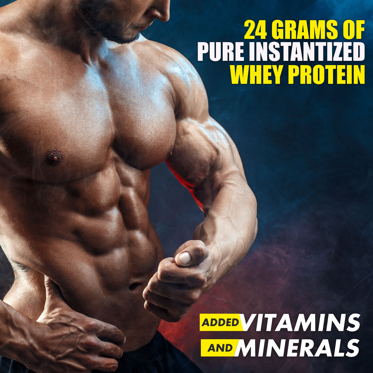 Vitaminnica Vita Gold Whey Protein Blend | Whey Concentrate, Hydrolysed, Isolate Blend | 5 Lbs- 75 Servings