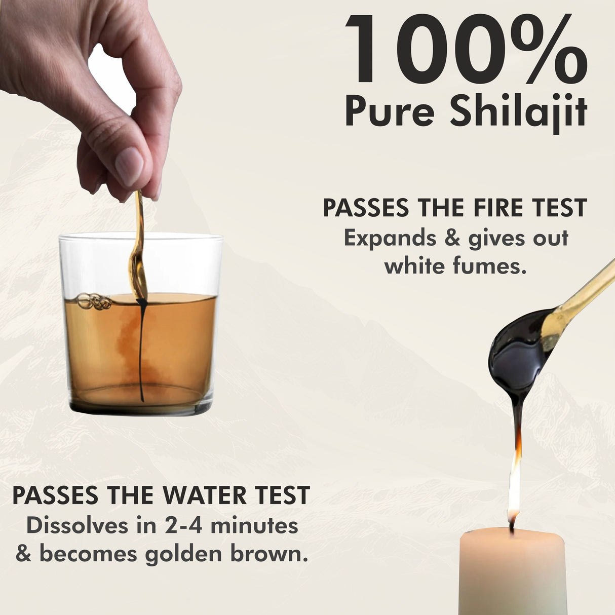 Vitaminnica Shilajit Resin- Pure Organic Himalayan Shilajit with Trace Minerals & Fulvic Acid- 20g