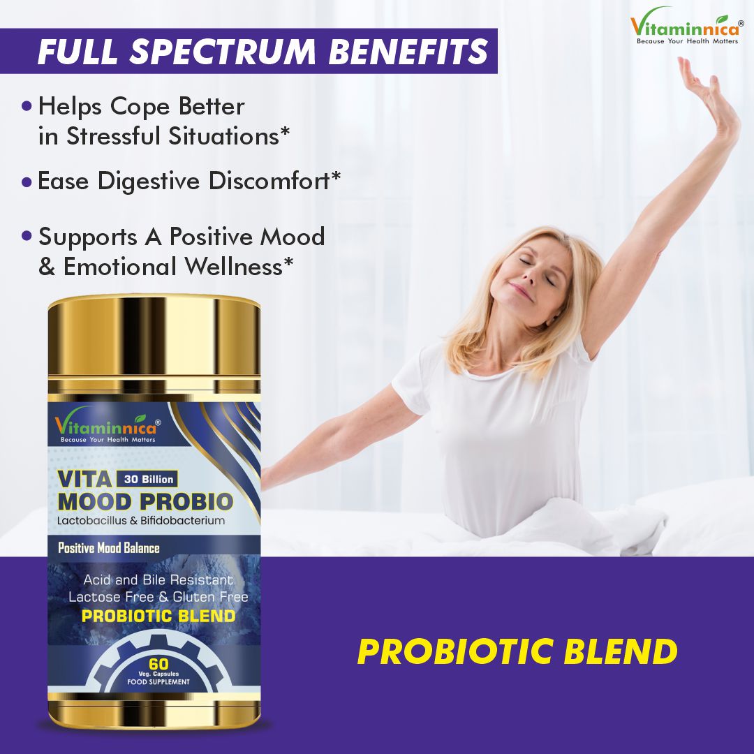 Vitaminnica Vita Mood Probio- 60 Capsules