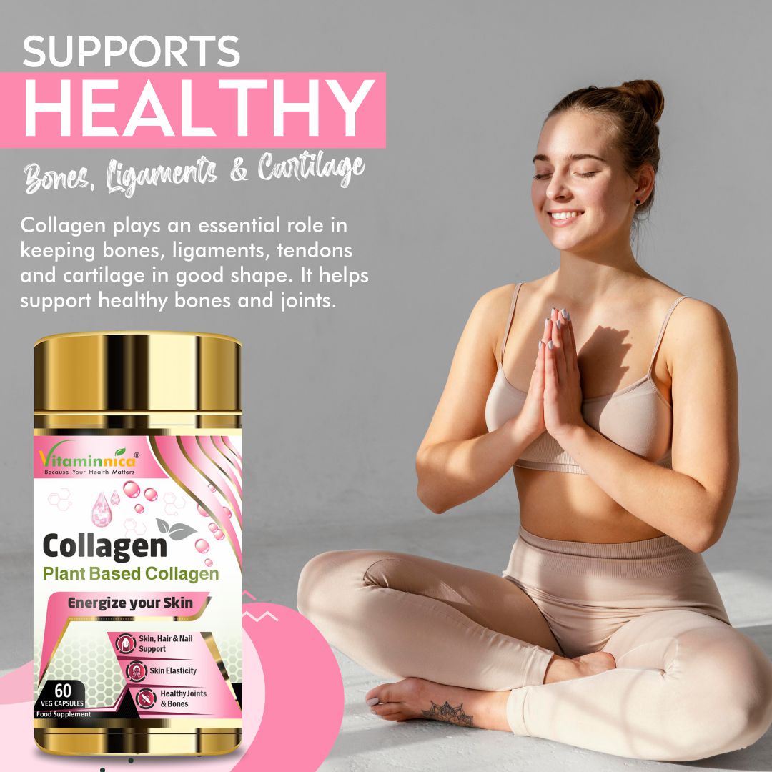 Vitaminnica Plant Based Collagen- 60 Capsules
