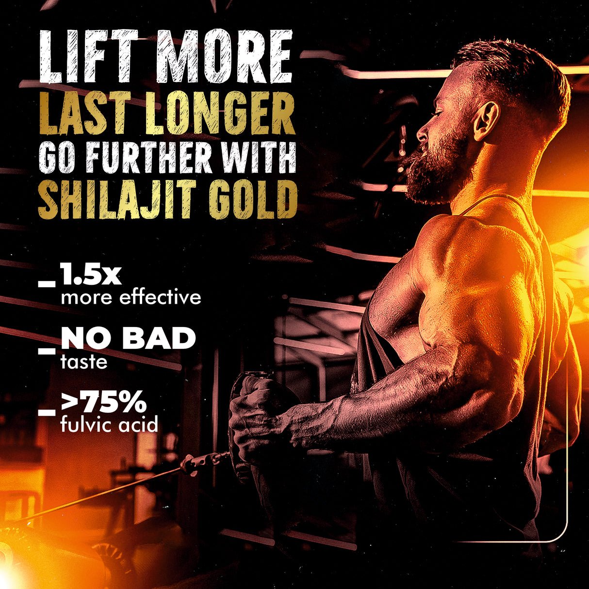 Vitaminnica Shilajit Gold- 20 Effervescent Tablets | Ashwagandha, Gokhru, Saffron & Swarna Bhasma (Gold Dust) for Natural Vitality, Strength & Performance Booster