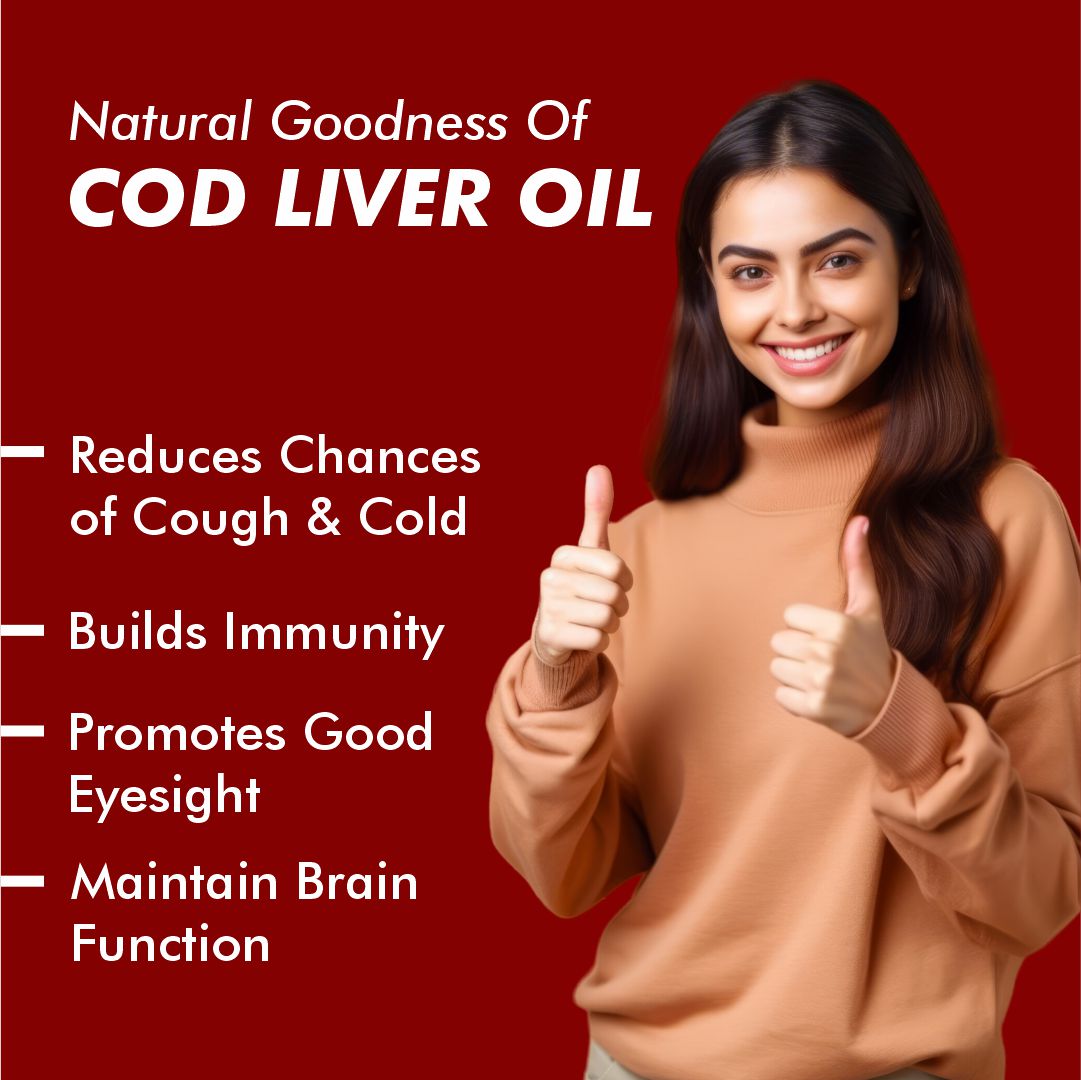 Vitaminnica Cod Liver Oil- Better Heart Health- 60 Softgels