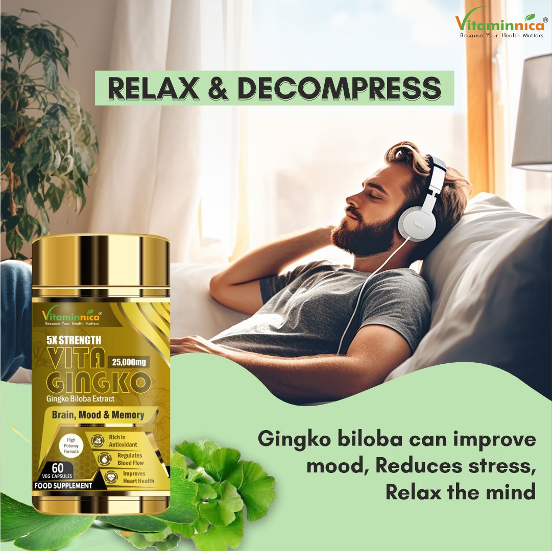 Vitaminnica Vita Gingko 500 mg - 60 gélules