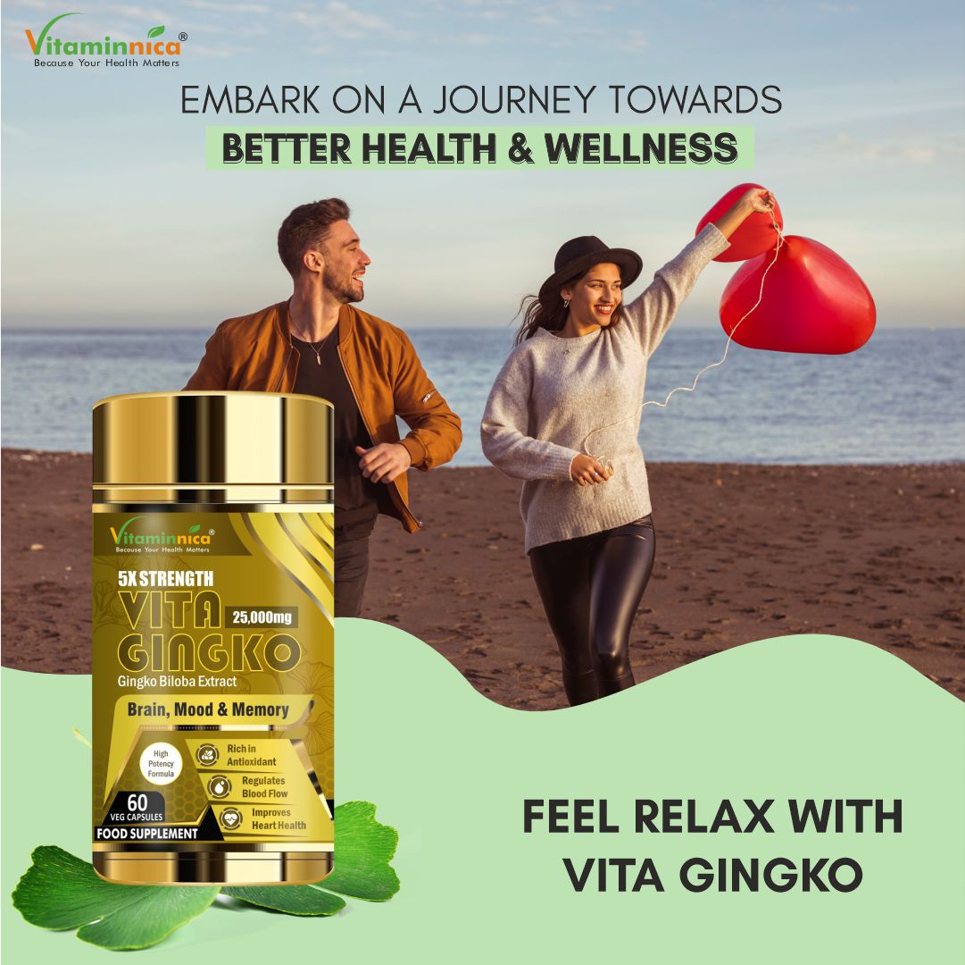 Vitaminnica Vita Gingko 500 mg - 60 gélules