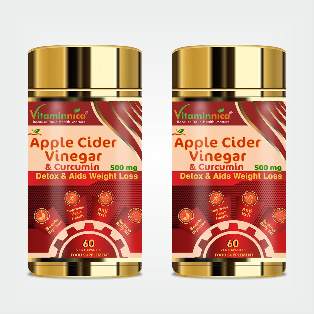 Vitaminnica Apple Cider Vinegar- Healthy Gut- 60 Capsules