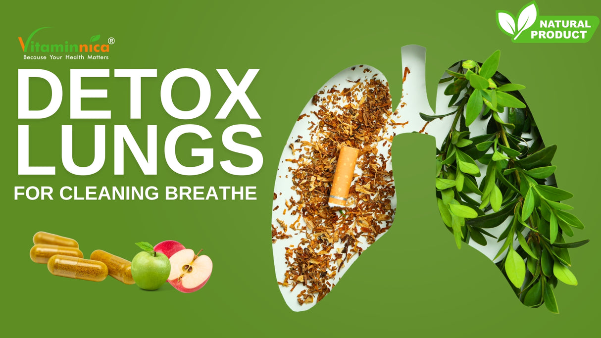 Vitaminnica Vita Breathe : Détoxifie la santé des poumons -60 gélules