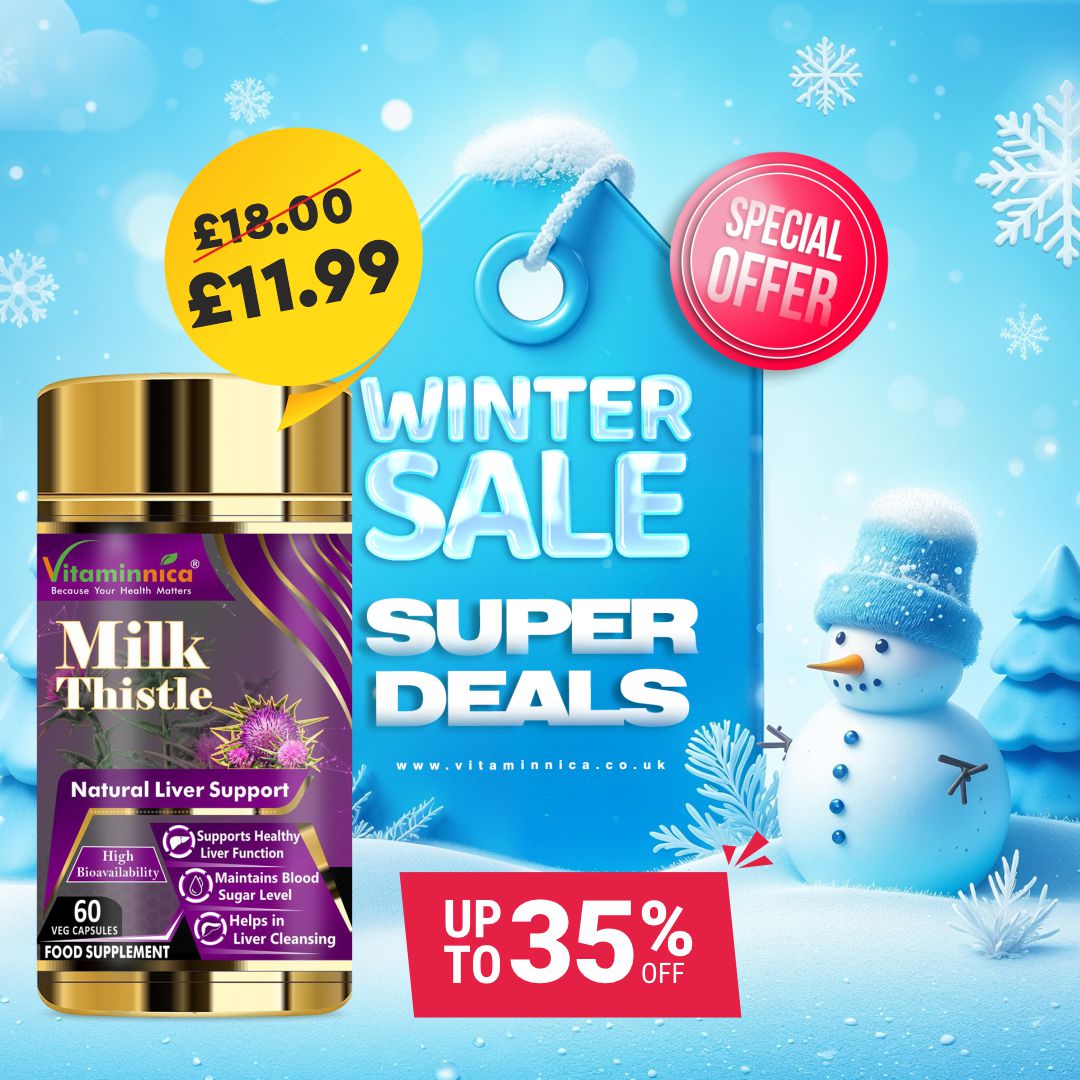 Vitaminnica Mariendistel – Natürliche Leberunterstützung – 60 Kapseln