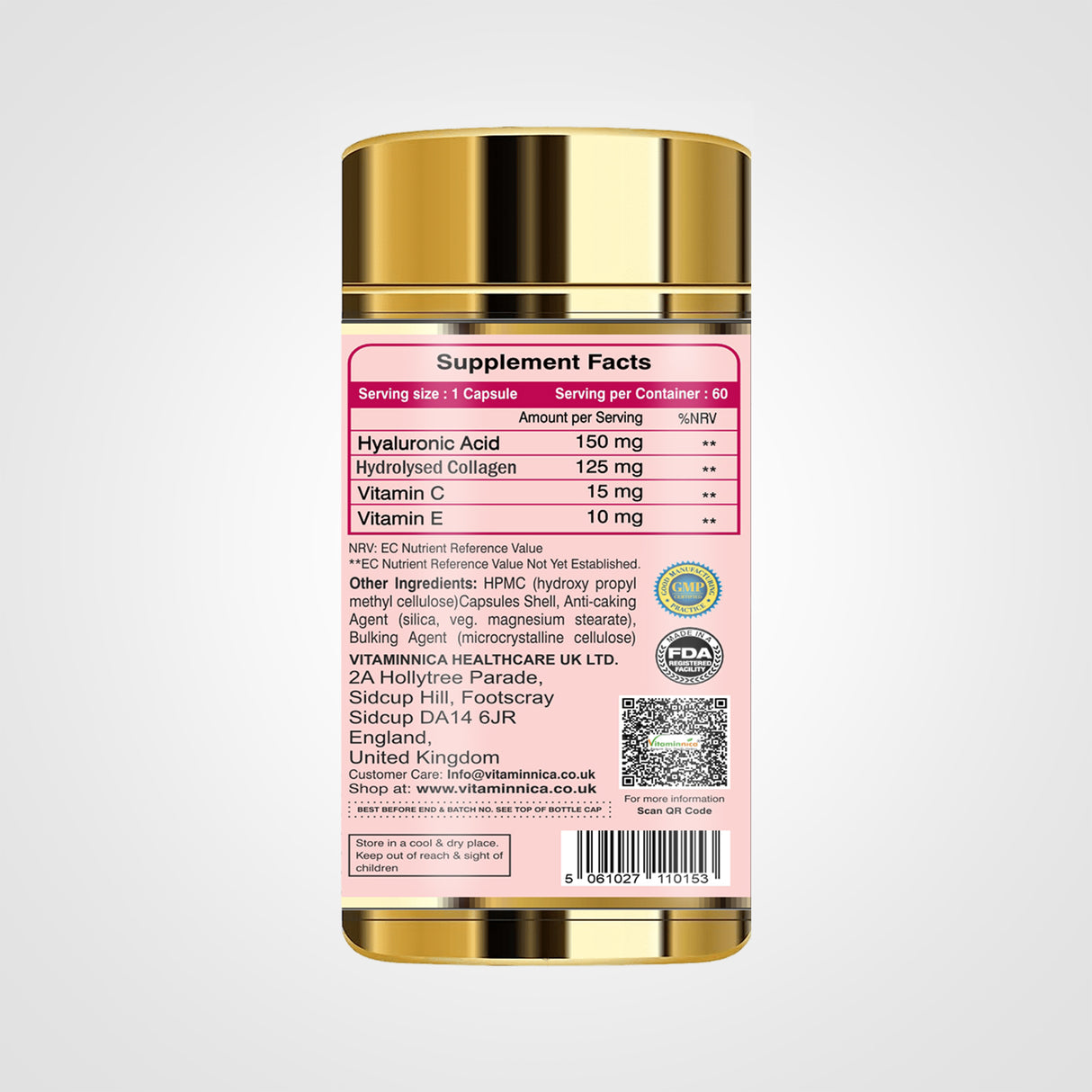 Vitaminnica Vita Youth Natural Beauty Support- 60 Capsules