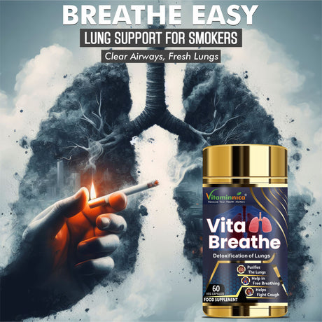 Breathe Easy: Unveiling the Power of Vitaminnica Vita Breathe Capsules for Lung Detox