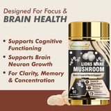 Vitaminnica Lion's Mane Mushroom- 60 Capsules