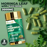 Vitaminnica Moringa-Blatt – 60 Kapseln