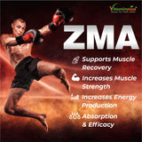 Sports Bundle- Vitaminnica ZMA+ Battlezone Pre-workout + Creatine Monohydrate- 180 Capsules