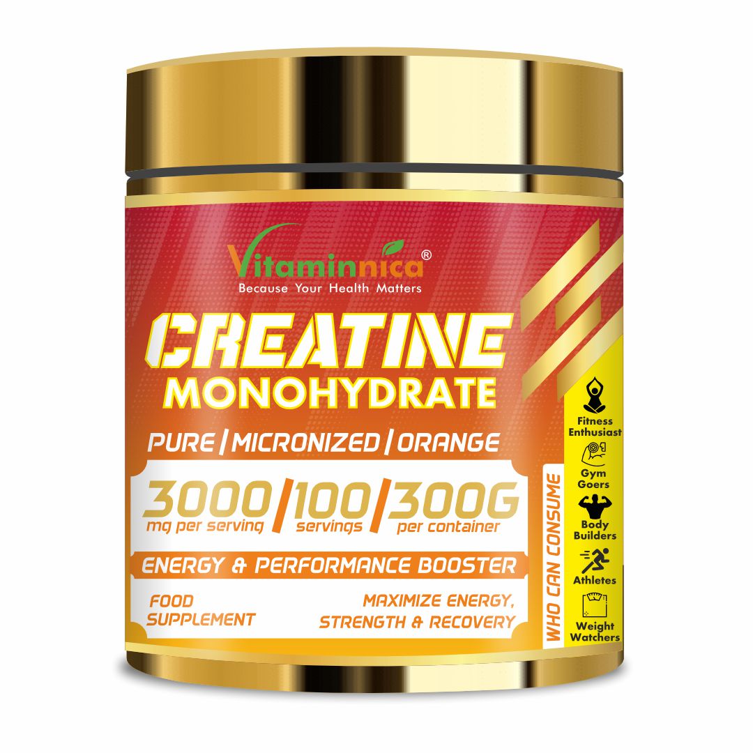 Vitaminnica Kreatin-Monohydrat-Pulverform – geschmacksneutral