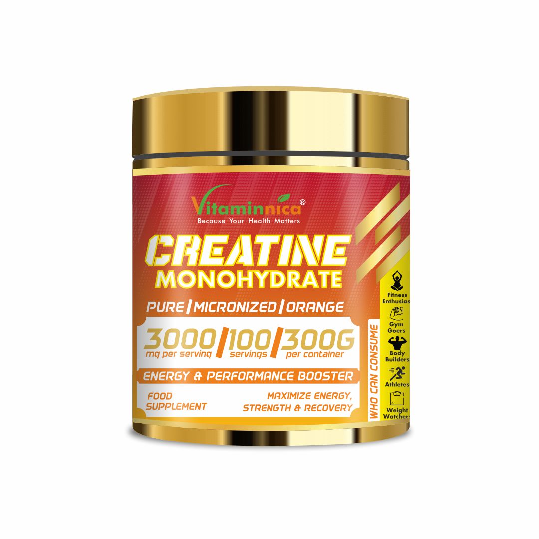 Vitaminnica Kreatin-Monohydrat-Pulverform – geschmacksneutral