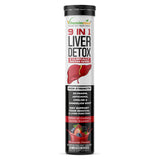 Vitaminnica 9-in-1 Liver Detox- 20 Effervescent Tablets – Advanced Liver Cleanse
