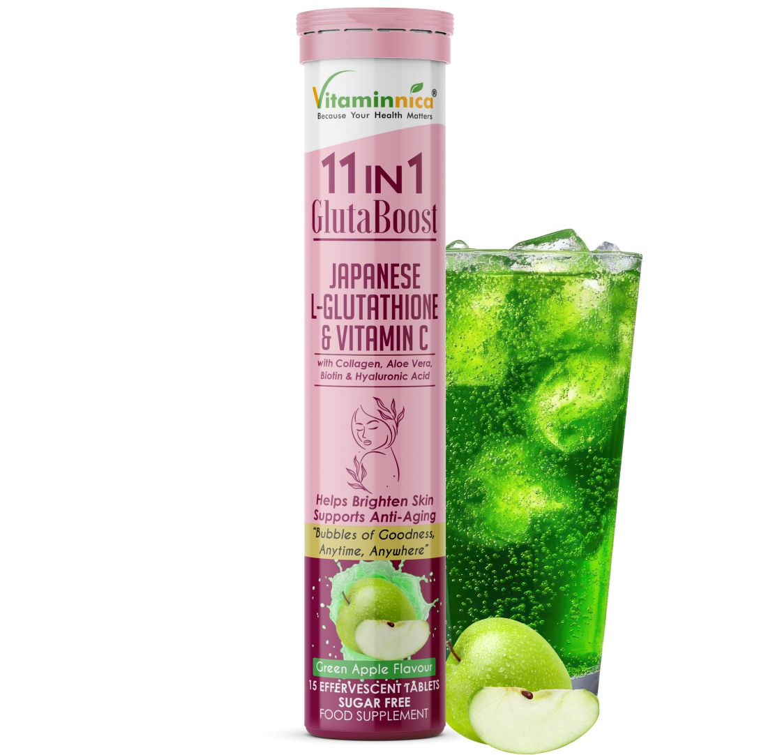 Vitaminnica Gluta Boost 11-in-1 Effervescent Tablets