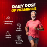 Vitaminnica Vitamin B12 180 Tablets – High Strength Energy & Fatigue Support Supplement – Nervous System, Red Blood Cell Formation & Immune Health