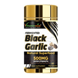 Vitaminnica Schwarzer Knoblauch – Bessere Immunität und Herzgesundheit – 60 Kapseln