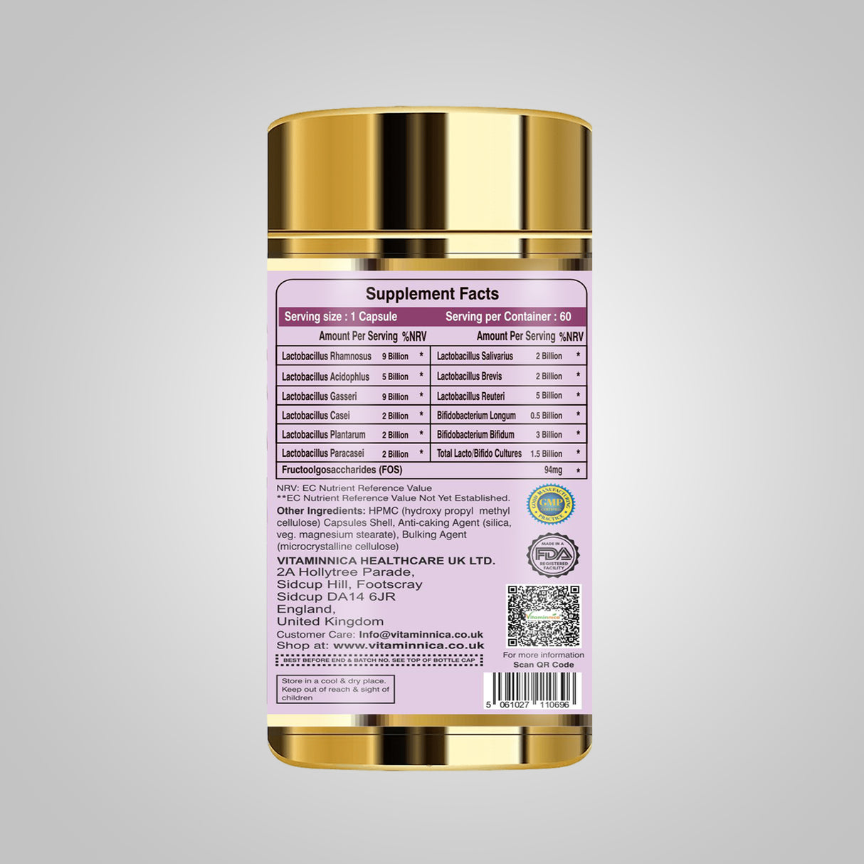 Vitaminnica Vita Her Probio – 60 Kapseln