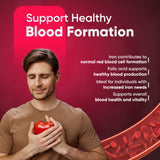 Vitaminnica Iron+Folic Acid- 60 Capsules