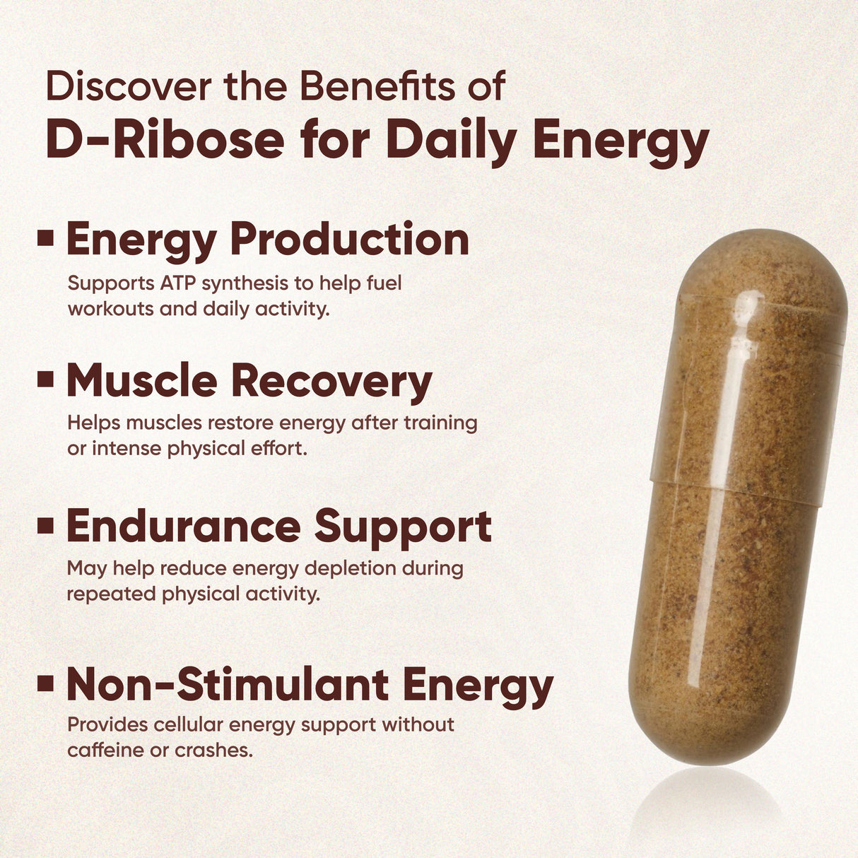 Vitaminnica Vita Bose D-Ribose- 60 Capsules