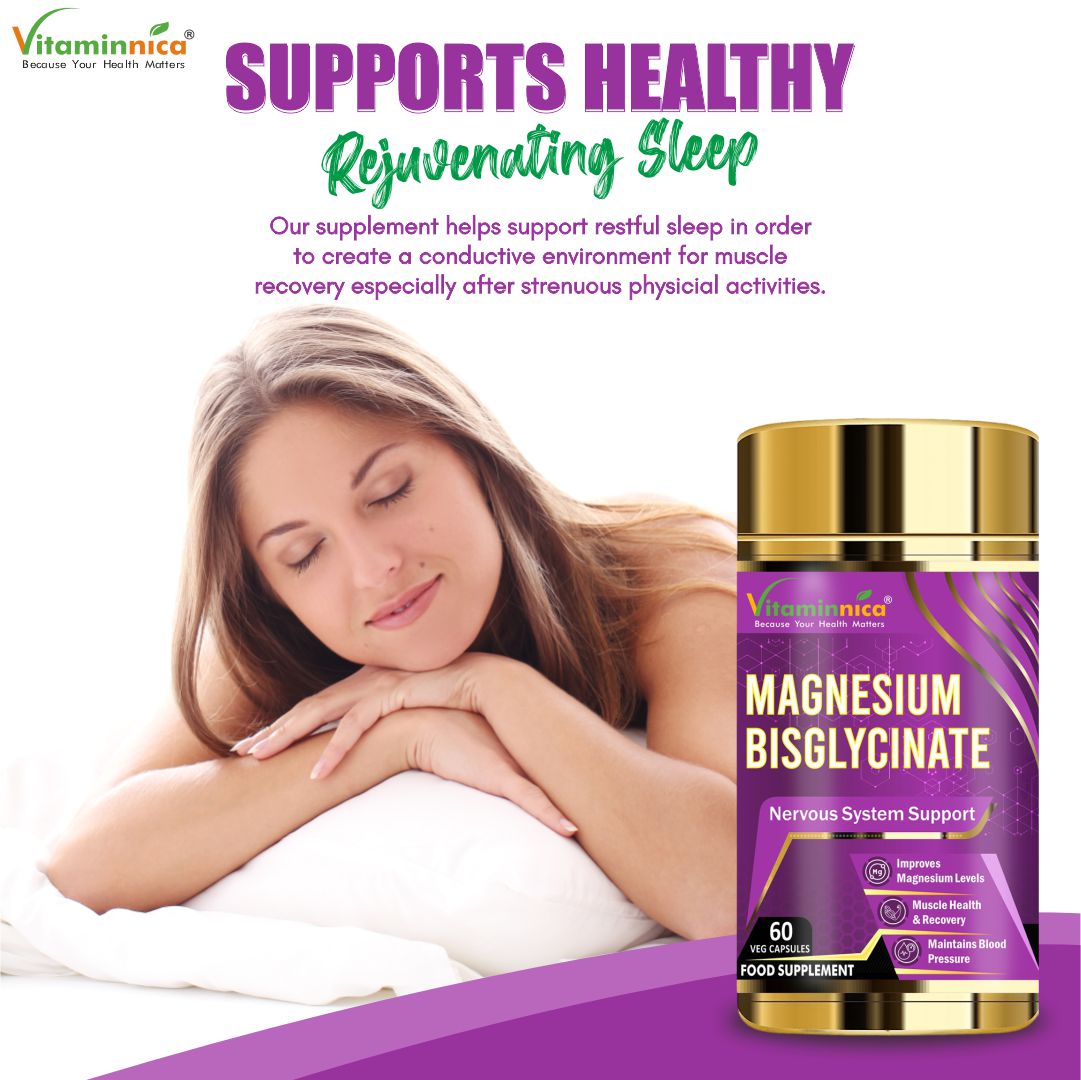 Vitaminnica Magnesiumbisglycinat – 60 Kapseln