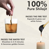 Vitaminnica Shilajit Resin 20g with Free Shilajit Effervescent Tablets Orange Flavour- 20 Count