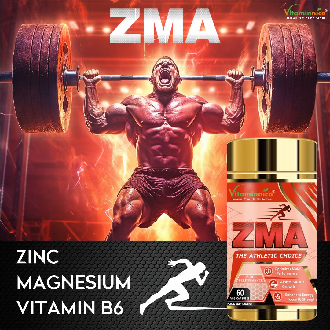 Sports Bundle- Vitaminnica ZMA+ Battlezone Pre-workout + Creatine Monohydrate- 180 Capsules