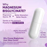 Vitaminnica Magnesium Bisglycinate- 60 Capsules