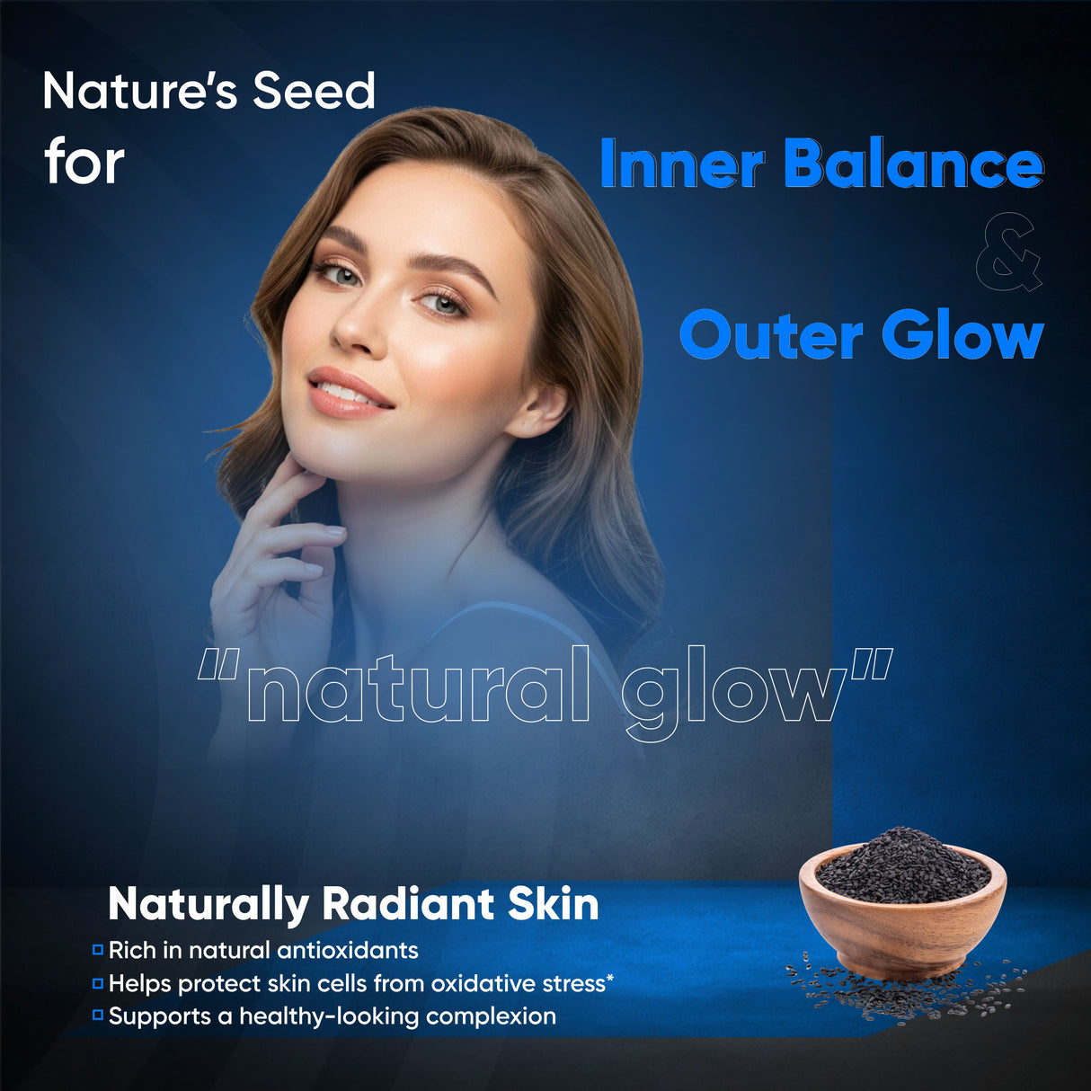 Vitaminnica Schwarzkümmelöl 1000 mg – 60 Kapseln