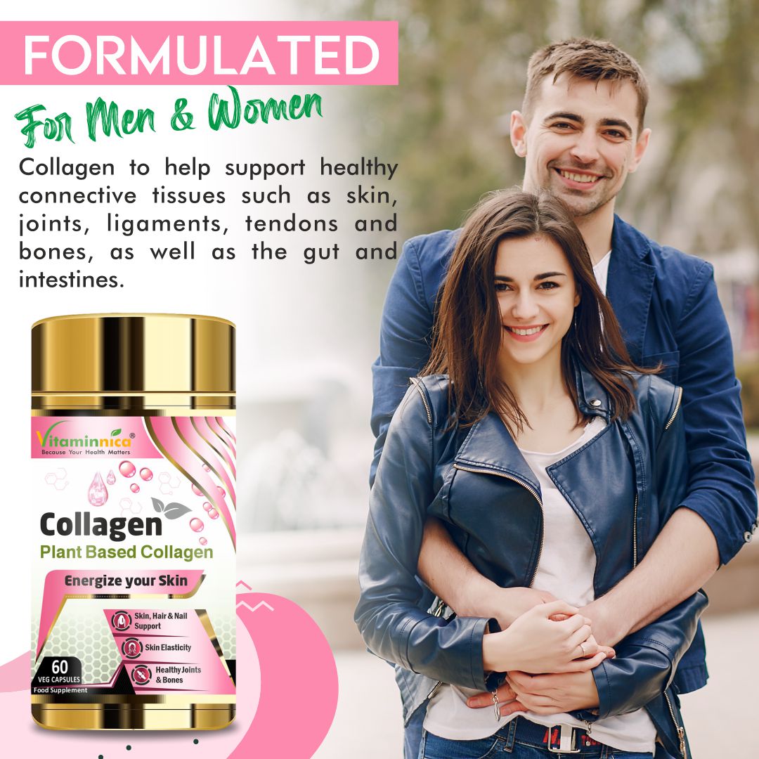 Vitaminnica Plant Based Collagen- 60 Capsules