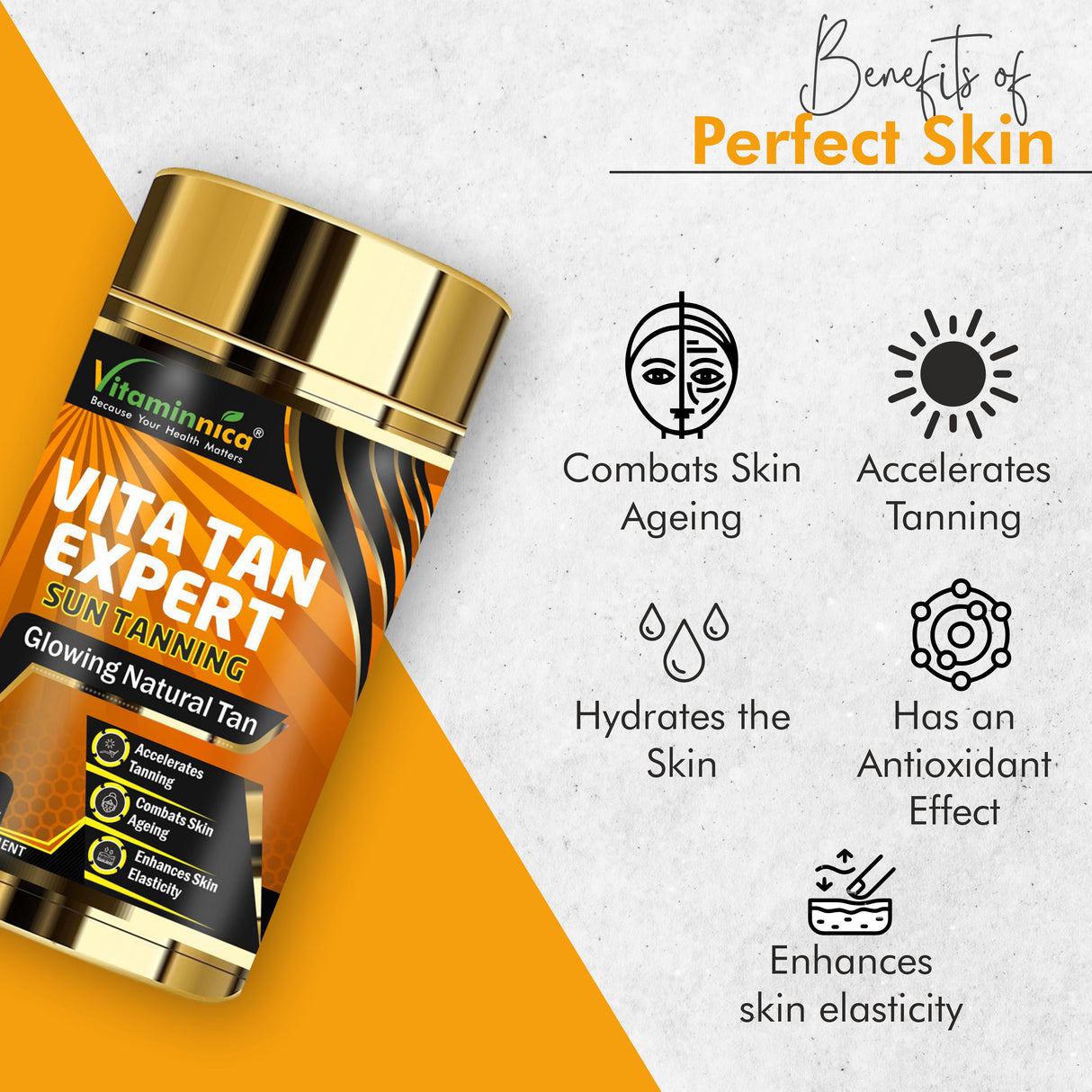 Vitaminnica Vita Tan Expert – 60 Kapseln