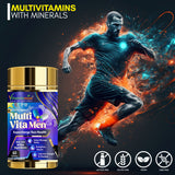 Vitaminnica Multi Vita Men (Multivitamins)- Boosts Strength- 60 Tablets