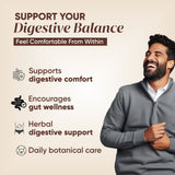 Vitaminnica Wormwood Black Walnut and Clove Capsules High Strength | 3 in 1 Herbal Gut Cleanse & Intestinal Microbiome Balance Complex | 60 Vegan Digestive Health Supplements