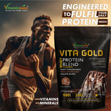 Vitaminnica Vita Gold Whey Protein - Irish Cholocate Flavour| 900gms