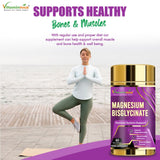 Vitaminnica Magnesium Bisglycinate+ Marine Collagen+ Apple Cider Vinegar & Curcumin- Combo Pack| 180 Capsules