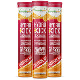 Vitaminnica Hydro Kick- 20 Effervescent Tablets | Hydration + Energy Boost | Electrolytes, Coconut Water, Caffeine & Green Tea | Vitamins & Minerals | Rehydration & Refreshing Energy Drink