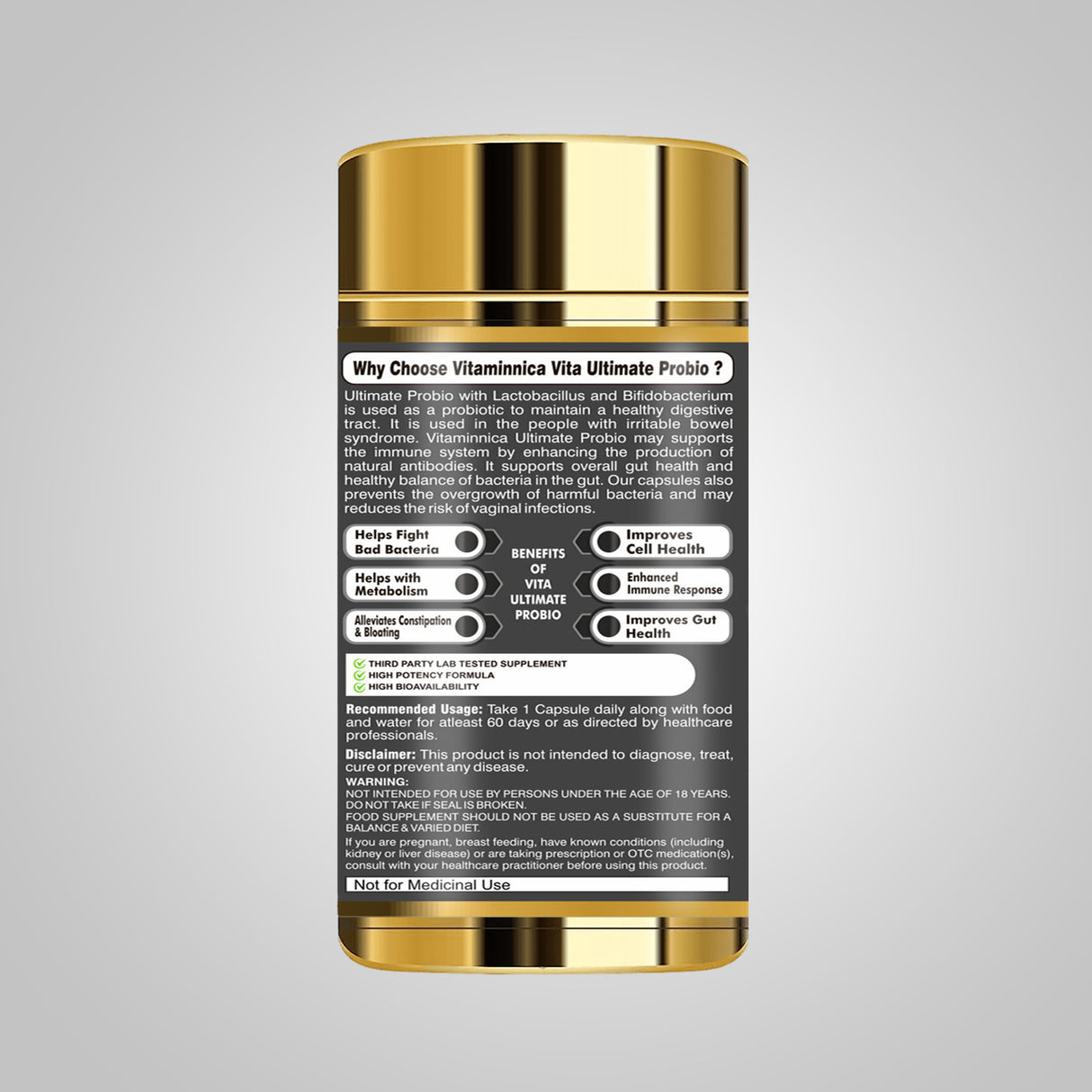 Vitaminnica Vita Ultimate Probio – 60 Kapseln