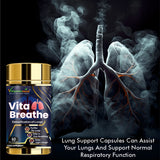Body+Lungs Detox Bundle- Vitaminnica Apple Cider Vinegar & Curcumin+ Vita Breathe+ Black Garlic- 180 Capsules