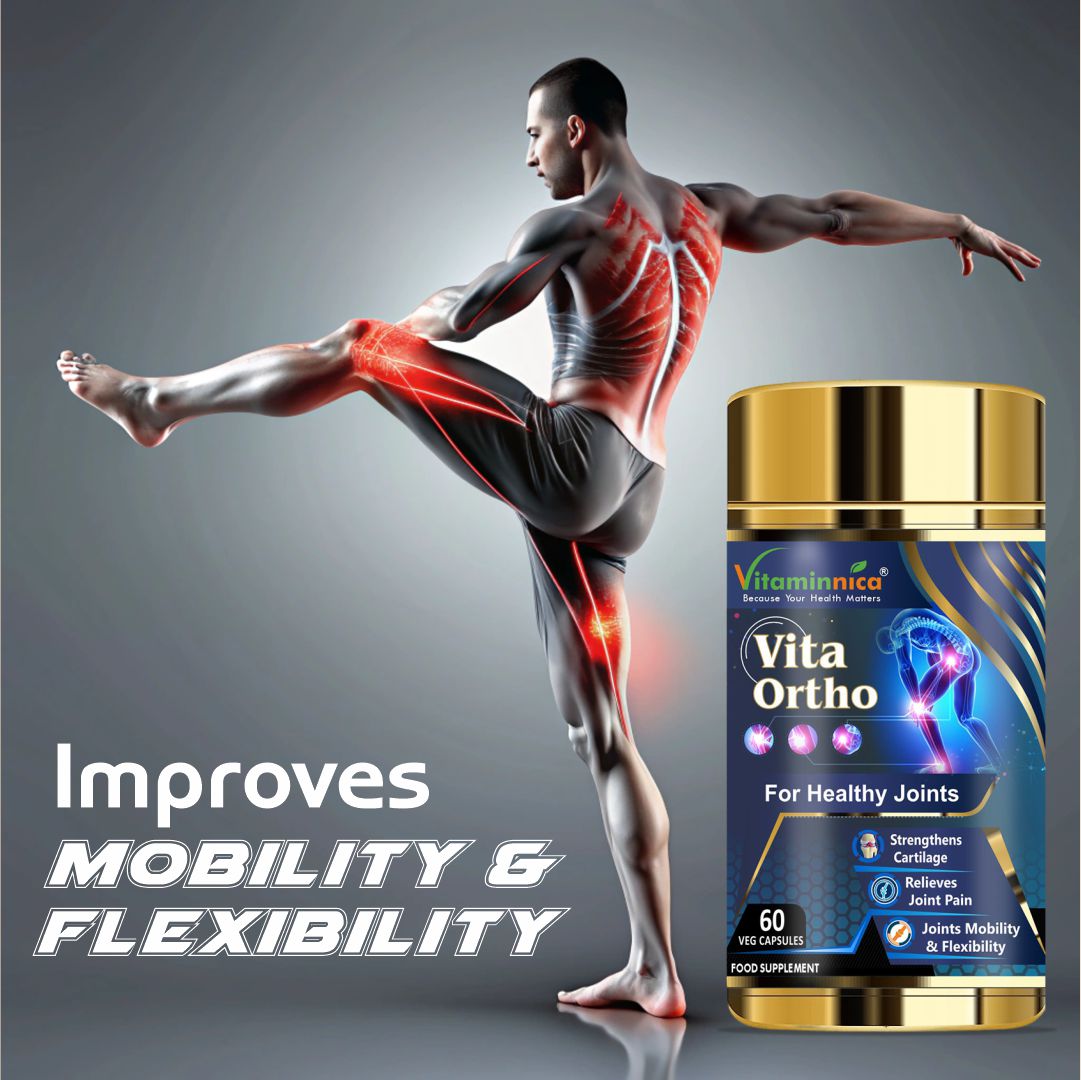 Vitaminnica Vita Ortho – Gesunde Knochen und Gelenke – 60 Kapseln