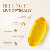 Vitaminnica Vitamin E- 120 Softgels | Antioxidant Support for Skin, Hair, Immunity & Cellular Protection