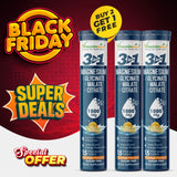Magnesium 3-in-1 Orange Effervescent Tablets – Buy 2 Get 1 Free | Muscle & Nerve Support