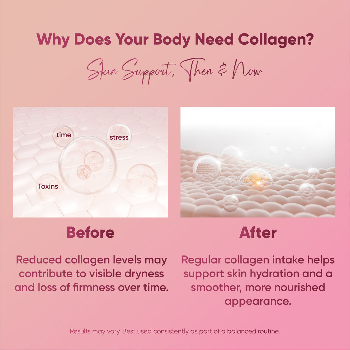 Vitaminnica Collagène Poudre MixBerry Saveur - 180g-30 portions