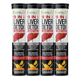 Vitaminnica 9-in-1 Liver Detox Effervescent Tablets – Advanced Liver Cleanse- 20 Effervescent Tablets