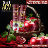 Vitaminnica ACV Moringa 5-in-1- 15 Effervescent Tablets – Ultimate Detox & Metabolism Booster