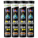 Vitaminnica Max Delay- 20 Effervescent Tablets| Natural Vitality, Performance & Endurance Booster for Men